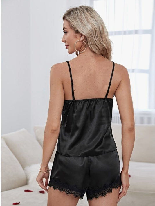 Pigiama corto estivo – Maglia a bretelle e pantaloncino